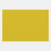 Rood, Geel, Goud en Oranje Vierkantjes Inpakpapier Vel (Voorkant 3)