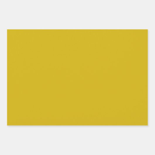 Rood, Geel, Goud en Oranje Vierkantjes Inpakpapier Vel (Voorkant 3)