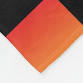 Rood Geel Groen Rasta Ombre Checkerboard Fleece Deken (Hoek)