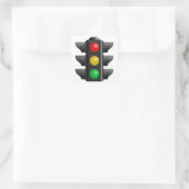 Rood Geel Groen Verkeerslicht Sticker (Tas)