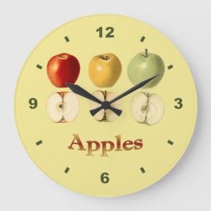 Rood ~ Geel ~ Groene appels ~ Botanische klok ~