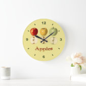Rood ~ Geel ~ Groene appels ~ Botanische klok ~ (Huis)