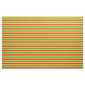 Rood Geel Groene Strepen Ontwerp Stof (Yard (91,4 cm))