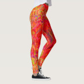 Rood/Geel Leggings voor vrouwen (Rechts)