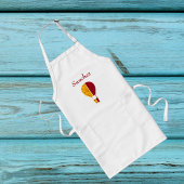 Rood Geel New Mexico Zia Hete Luchtballon Lang Schort