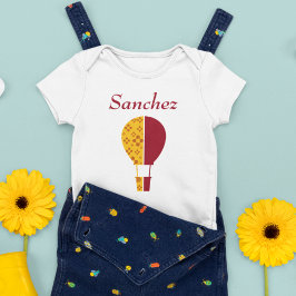 Rood Geel New Mexico Zia Hete Luchtballon Romper