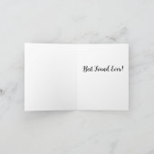 Rood & Geel Rose Gepersonaliseerd Wenskaart Kaart (Binnen)