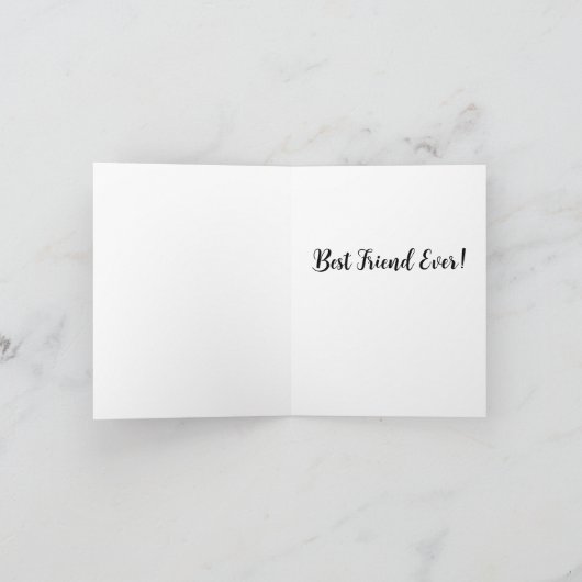 Rood & Geel Rose Gepersonaliseerd Wenskaart Kaart (Binnen)