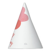 Rood Geel Roze Cute Ballonnen Gefeliciteerd  Feesthoedjes (Rechts)