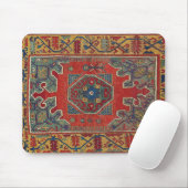 Rood-geel Turks design - Mousepad - HAMbyWG Muismat (Met muis)