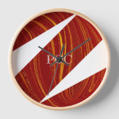 Rood Geel Wit Abstract (Voorkant)