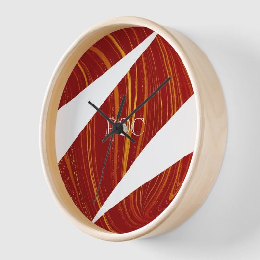 Rood Geel Wit Abstract (Hoek)
