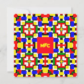Rood, geel, zwart, blauw en groen (Voorkant)