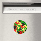 Rood, geel, zwart en groen magneet (Insitu (Vaatwasser))