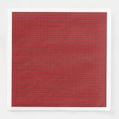 Rood gekleurde kleine polka dot textuur (licht) g9 servet (Voorkant)