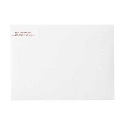 Rood gekleurde sieraden en helderheid & licht (Voorkant)