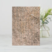Rood gelaagd sediment kaart (Staand voorkant)