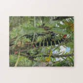 Rood gele zwarte oorkleppen Natuur Legpuzzel (Horizontaal)