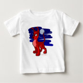 Rood Gelert per maanlicht (Voorkant)