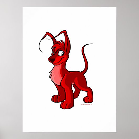 Rood Gelert Poster (Voorkant)