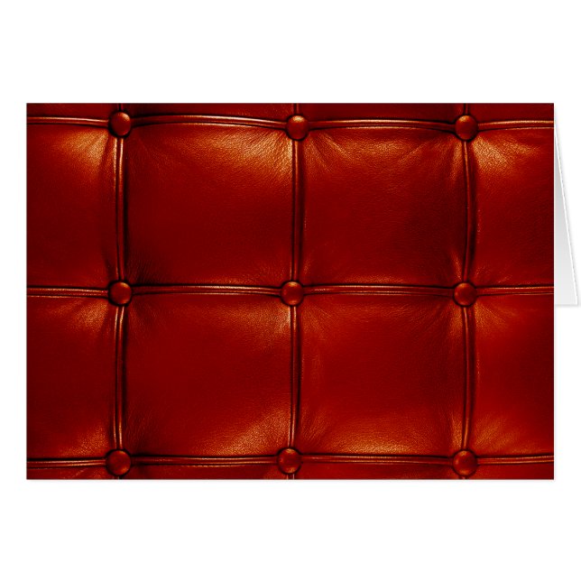 Rood gelooid leder (Voorkant Horizontaal)
