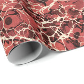 Rood  gemarmerd papier (Rol Hoek)