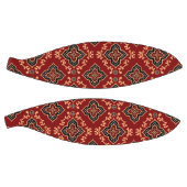 Rood geometrisch patroon / Indiase print Basketbal (Panelen)