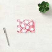 Rood geometrisch patroon post-it® notes (Kantoor)