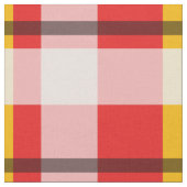 Rood geplakt ontwerp stof (Close Up)