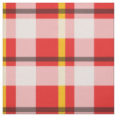 Rood geplakt ontwerp stof (Swatch)