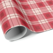 Rood geruit inpakpapier (Rol Hoek)