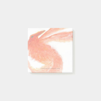 Rood geschilderde mythologische vogel Post-It-noti Post-it® Notes