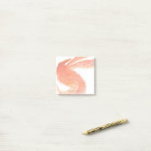 Rood geschilderde mythologische vogel Post-It-noti Post-it® Notes (Op bureau)