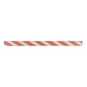 rood gestreept 1,5-inch geslepen koolstof grosgrain lint (Voorkant)