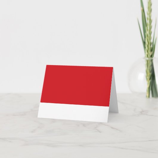 Rood gestreept kaart (Voorkant)