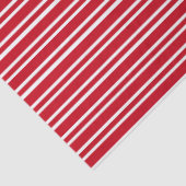 Rood gestreept tissuepapier (Detail)