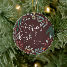 Rood getrouwd en helder eerste kerst botanisch