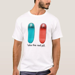 Rood gevuld T-shirt