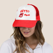 Rood GF Trucker Pet (In situ)
