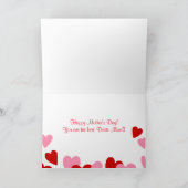 Rood gladharig teckel kaart (Binnen)