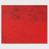 Rood Glamour Velvet Wrapping Papier (Vlak)