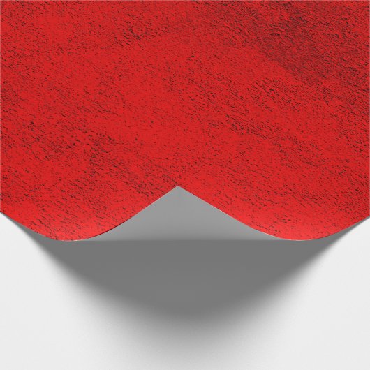 Rood Glamour Velvet Wrapping Papier (Hoek)