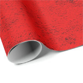 Rood Glamour Velvet Wrapping Papier (Rol Hoek)