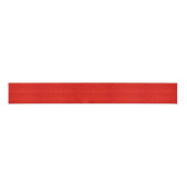 Rood glazige Grosgrain Ribbon 3 inch Lint (Voorkant)