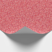 Rood Glitter Afdrukpapier Cadeaupapier (Hoek)