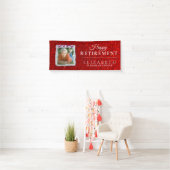Rood Glitter Diamond Lijst Panner Spandoek (Insitu)