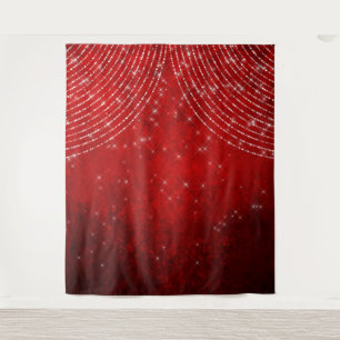Rood glitter foto-achtergrond achtergrond wandkleed