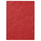 Rood glitter, sparkly, glitter achtergrond klembord (Achterkant)