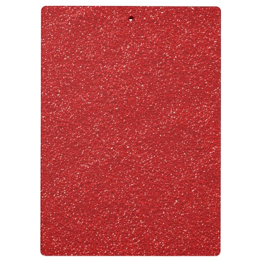 Rood glitter, sparkly, glitter achtergrond klembord (Achterkant)