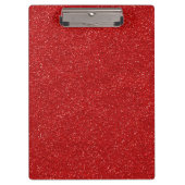 Rood glitter, sparkly, glitter achtergrond klembord (Voorkant)